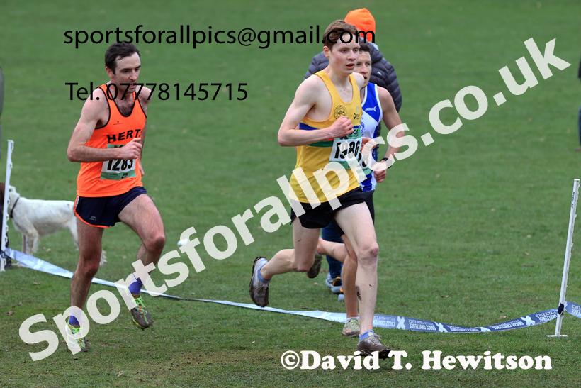 Senior Mens 2026 UK CAU Inter Counties Cross Country, Wollaton Park, Nottingham. Photo: David T. Hewitson/Sports for All Pics